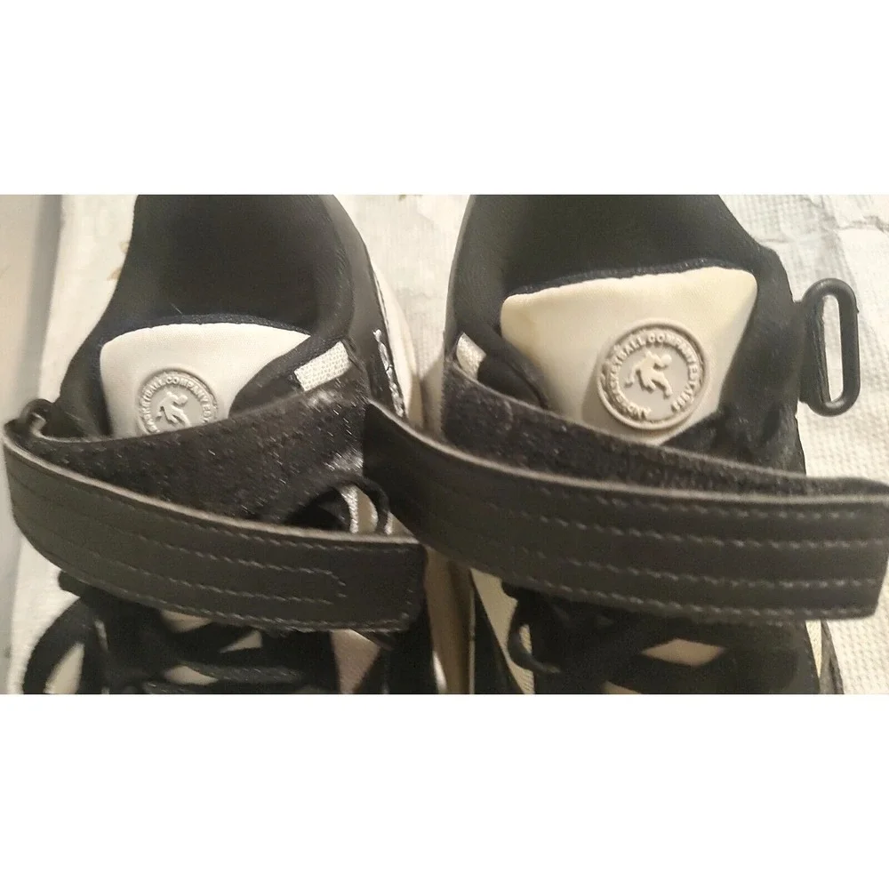 AND1 Girls Black & White‎ Low Platform Court Sneaker US Size 3